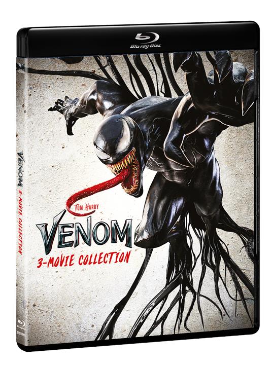 Venom. 3 Movie Collection (3 Blu-ray) di Ruben Fleischer,Andy Serkis,Kelly Marcel