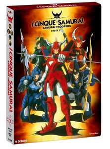 Film I cinque samurai pt.2 (5 DVD) Mamoru Hamatsu Masashi Ikeda