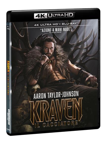 Kraven. Il cacciatore (Blu-ray + Blu-ray Ultra HD 4K) di J.C. Chandor - Blu-ray + Blu-ray Ultra HD 4K
