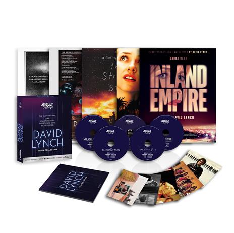 David Lynch. "4Kult Prestige Edition". Edizione Numerata 5 Dischi (Blu-ray + 4 Blu-ray Ultra HD 4K) di David Lynch - 2