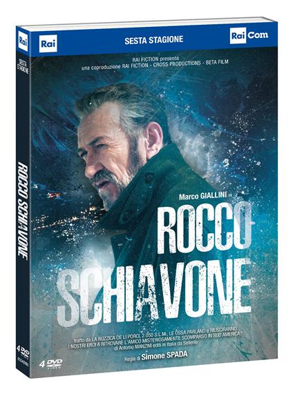Rocco Schiavone. Stagione 6. Serie TV ita (4 DVD) di Simone Spada - DVD