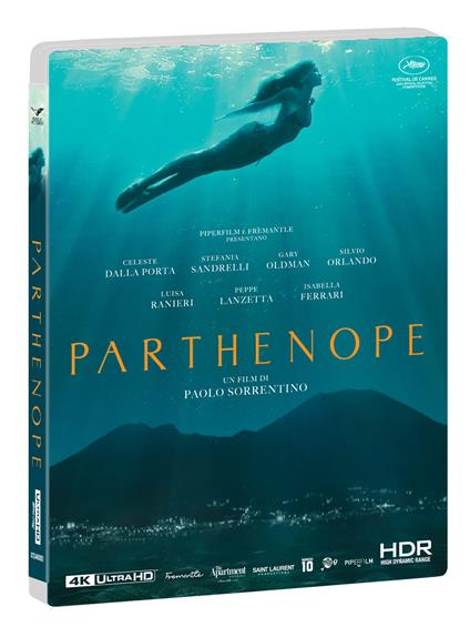 Parthenope (Blu-ray + Blu-ray Ultra HD 4K) di Paolo Sorrentino - Blu-ray + Blu-ray Ultra HD 4K