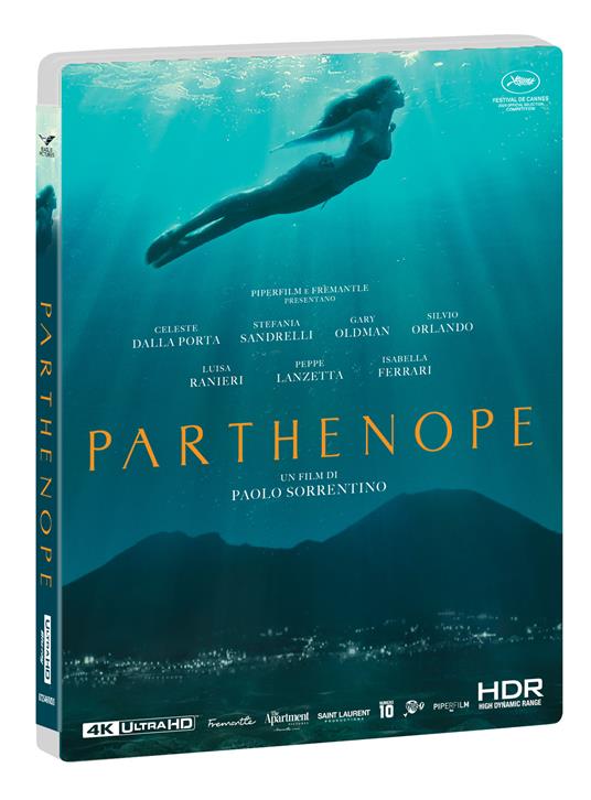 Parthenope (Blu-ray + Blu-ray Ultra HD 4K) di Paolo Sorrentino - Blu-ray + Blu-ray Ultra HD 4K