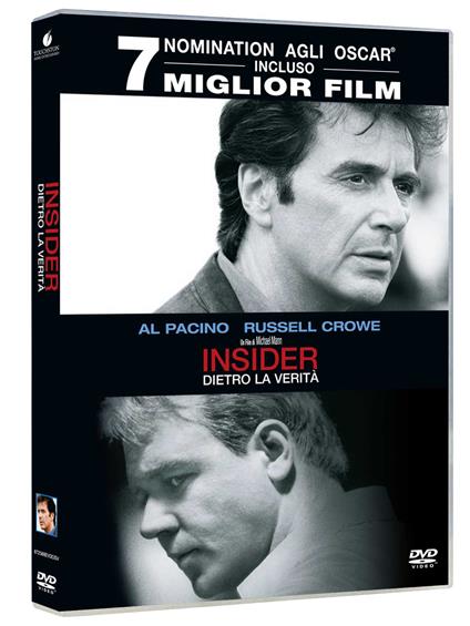 Insider. Dietro la verità (DVD) di Michael Mann - DVD