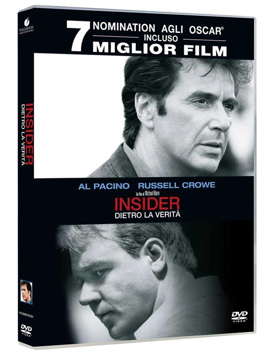 Insider. Dietro la verità (DVD) di Michael Mann - DVD