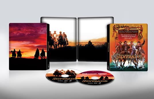 Silverado. Steelbook (Blu-ray 4K + Blu-ray Hd) di Lawrence Kasdan - Blu-ray + Blu-ray Ultra HD 4K - 2