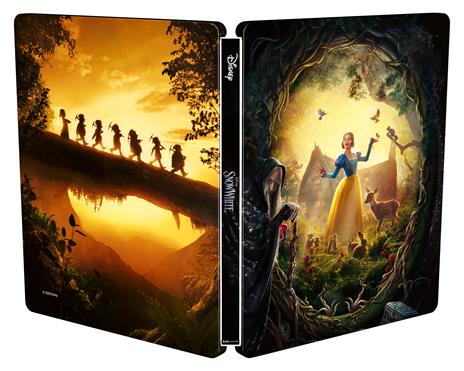 Biancaneve. Live Action. Steelbook (Blu-ray + Blu-ray Ultra HD 4K) di Marc Webb -  Blu-ray + Blu-ray Ultra HD 4K  - 3
