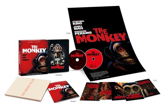 The Monkey (Blu-ray + Blu-ray Ultra HD 4K) di Oz Perkins - Blu-ray + Blu-ray Ultra HD 4K - 3