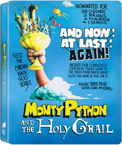 Monty Python e il Sacro Graal (Blu-ray + Blu-ray Ultra HD 4K) di Terry Gilliam,Terry Jones - Blu-ray + Blu-ray Ultra HD 4K