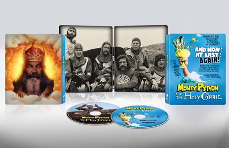 Monty Python e il Sacro Graal (Blu-ray + Blu-ray Ultra HD 4K) di Terry Gilliam,Terry Jones - Blu-ray + Blu-ray Ultra HD 4K - 2