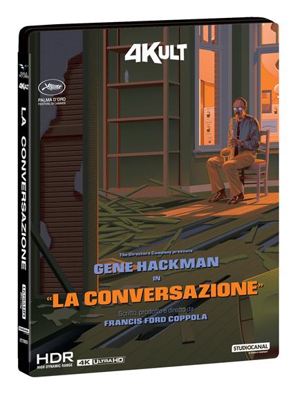 La Conversazione (4Kult) (Blu-ray + Blu-ray Ultra HD 4K) di Francis Ford Coppola - Blu-ray + Blu-ray Ultra HD 4K