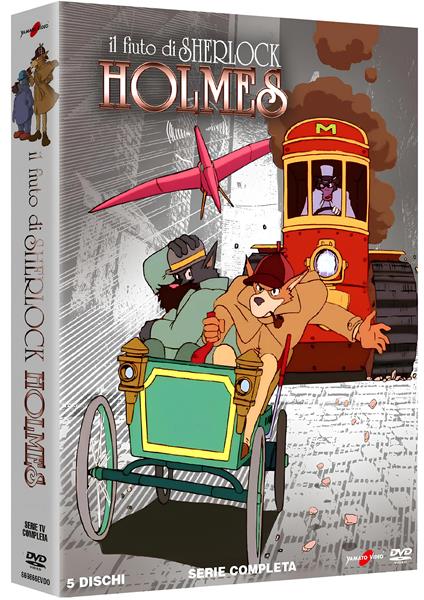 Il fiuto di Sherlock Holmes (5 DVD) di Kyôsuke Mikuriya,Hayao Miyazaki - DVD