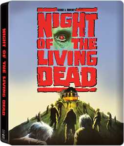 Film La Notte Dei Morti Viventi. Steelbook (Blu-ray 4K + Blu-ray Hd) Tom Savini