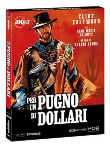 Film Per Un Pugno Di Dollari. 4Kult (Blu-ray 4K + Blu-ray Hd) Premium Numerata + Poster Sergio Leone