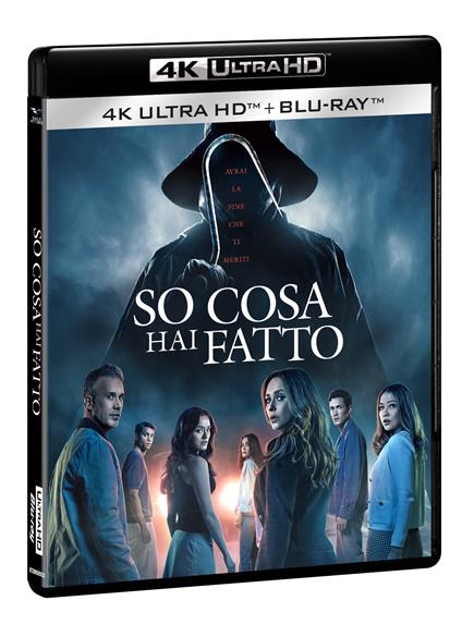 So Cosa Hai Fatto (2025) (Blu-ray 4K + Blu-ray Hd) di Jennifer Kaytin Robinson,Elisha Christian - Blu-ray + Blu-ray Ultra HD 4K