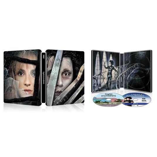 Edward mani di forbice. Steelbook (Blu-ray + Blu-ray Ultra HD 4K) di Tim Burton - Blu-ray + Blu-ray Ultra HD 4K - 3