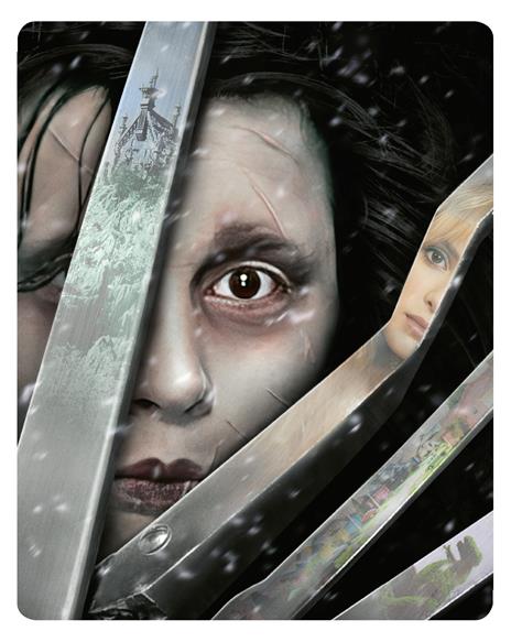 Edward mani di forbice. Steelbook (Blu-ray + Blu-ray Ultra HD 4K) di Tim Burton - Blu-ray + Blu-ray Ultra HD 4K - 4