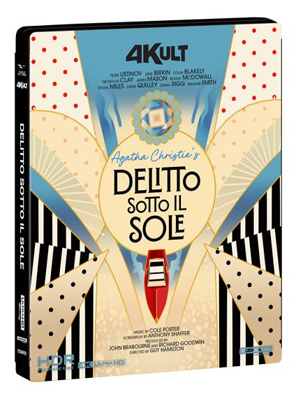 Delitto Sotto Il Sole (1982) 4Kult (Blu-ray + Blu-ray Ultra HD 4K) di Guy Hamilton - Blu-ray + Blu-ray Ultra HD 4K