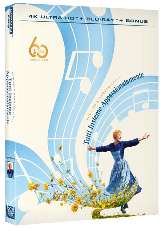Tutti Insieme Appassionatamente (Blu-ray + Blu-ray Ultra HD 4K) di Robert Wise - Blu-ray + Blu-ray Ultra HD 4K