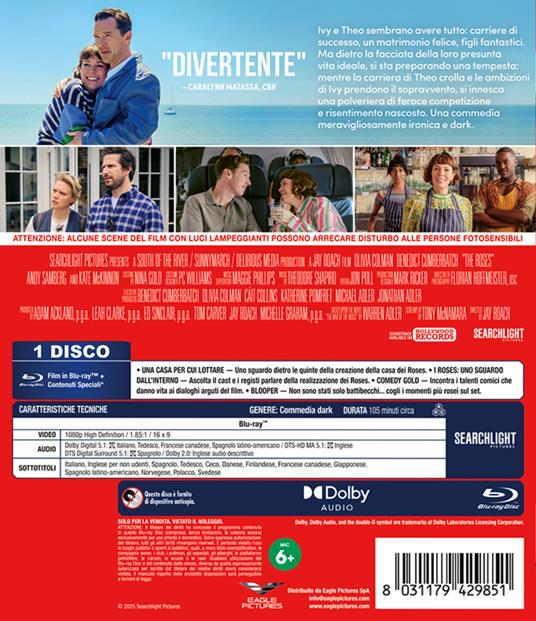 I Roses (Blu-ray) di Jay Roach - Blu-ray - 2