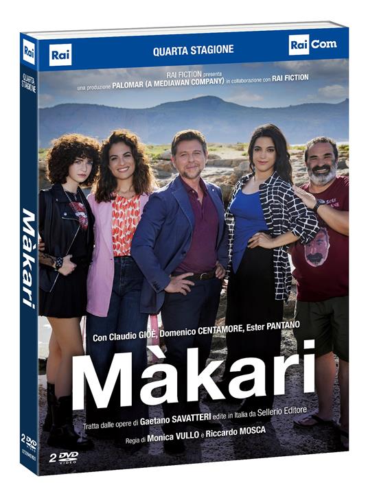 Màkari. Stagione 4. Serie TV ita (2 DVD) di Monica Vullo,Riccardo Mosca - DVD