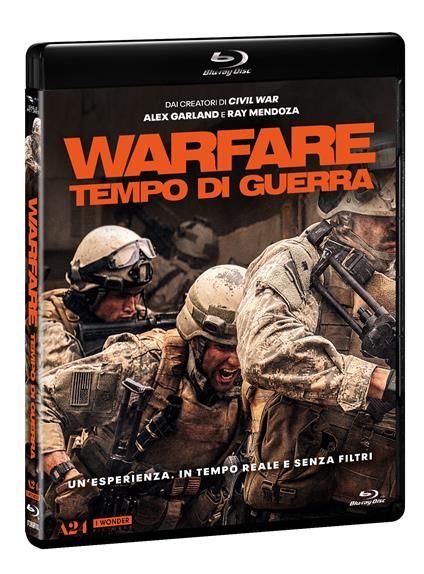 Warfare. Tempo di guerra (Blu-ray + Blu-ray Ultra HD 4K) di Alex Garland,Ray Mendoza - Blu-ray + Blu-ray Ultra HD 4K