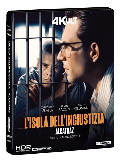 L' isola dell'ingiustizia. Alcatraz. 4Kult (Blu-ray + Blu-ray Ultra HD 4K) di Marc Rocco - Blu-ray + Blu-ray Ultra HD 4K