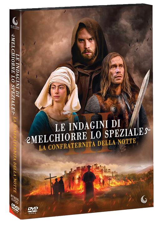 Le indagini di Melchiorre lo speziale. La confraternita della notte (DVD) di Elmo Nüganen - DVD