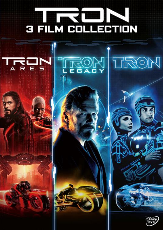 Cofanetto Tron (3 DVD) di Steven Lisberger,Joseph Kosinski,Joachim Rønning - 2