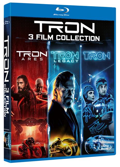 Cofanetto Tron (3 Blu-ray) di Steven Lisberger,Joseph Kosinski,Joachim Rønning