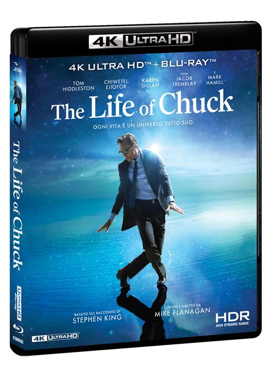 The Life of Chuck. 4K (Blu-ray + Blu-ray Ultra HD 4K) di Mike Flanagan - Blu-ray + Blu-ray Ultra HD 4K