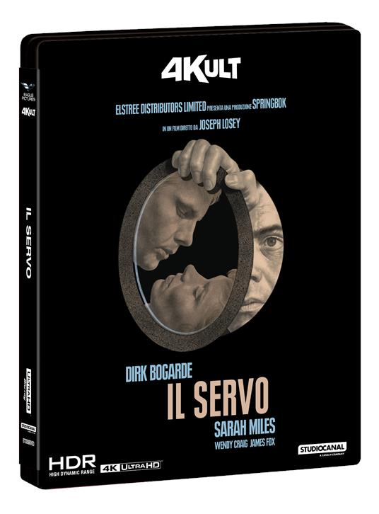 Il servo. 4Kult (Blu-ray + Blu-ray Ultra HD 4K) di Joseph Losey - Blu-ray + Blu-ray Ultra HD 4K