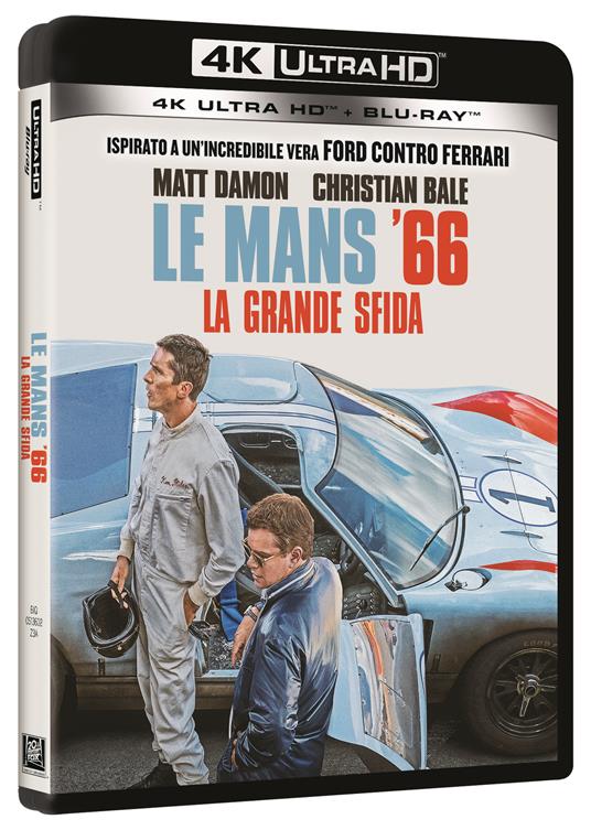 Le Mans '66. La grande sfida. I Magnifici 4K (Blu-ray + Blu-ray Ultra HD 4K) di James Mangold - Blu-ray + Blu-ray Ultra HD 4K