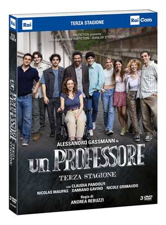Film Un professore. Stagione 3. Serie TV ita (3 DVD) Andrea Rebuzzi