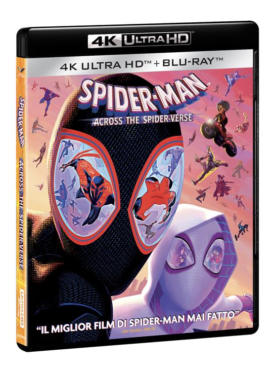 Spider-Man: Across the Spider-Verse (Blu-ray + Blu-ray Ultra HD 4K) di Joaquim Dos Santos,Kemp Powers,Justin K. Thompson - Blu-ray + Blu-ray Ultra HD 4K