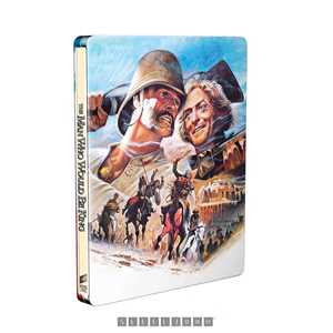 Film L' Uomo Che Volle Farsi Re. Steelbook (Blu-ray Ultra HD 4K) John Huston