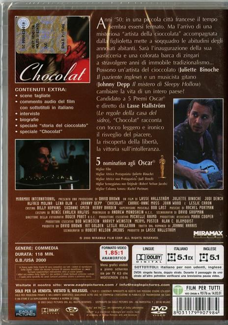 Chocolat di Lasse Hällstrom - DVD - 2