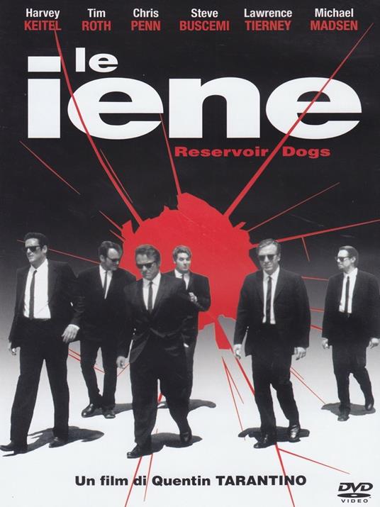 Le iene. Cani da rapina di Quentin Tarantino - DVD