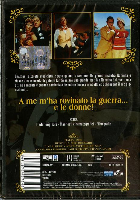 Gastone di Mario Bonnard - DVD - 2