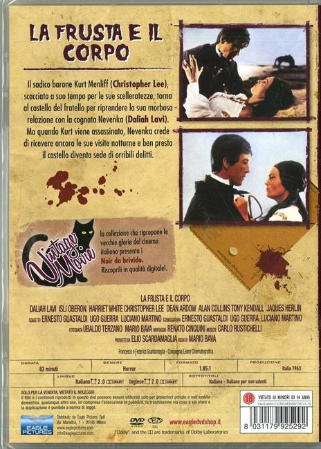 La frusta e il corpo di John M. Old - DVD - 2