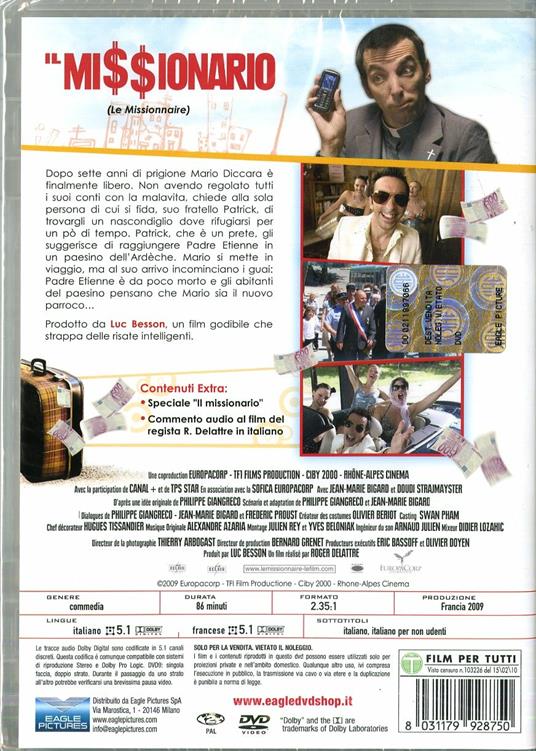 Il mi$$ionario di Roger Delattre - DVD - 2