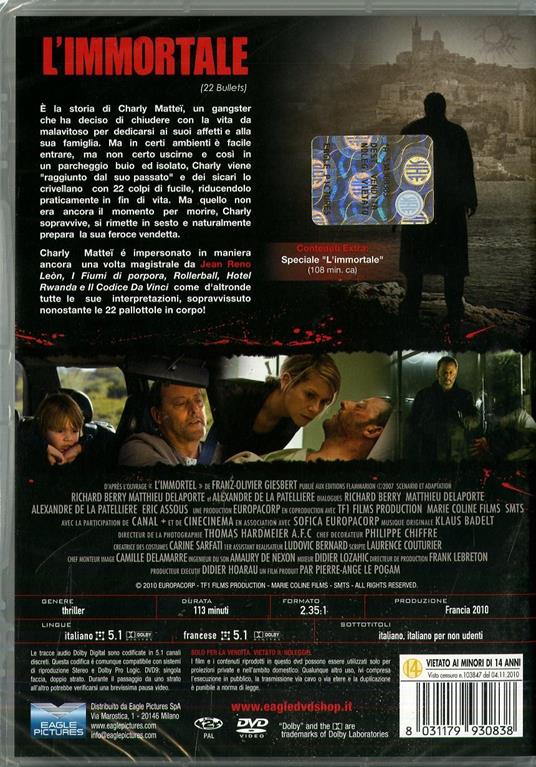 L' immortale di Richard Berry - DVD - 2