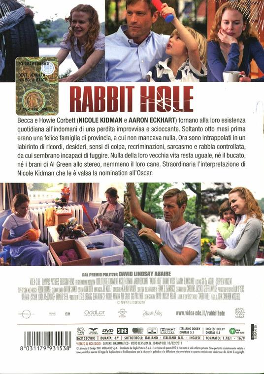 Rabbit Hole di John Cameron Mitchell - DVD - 2