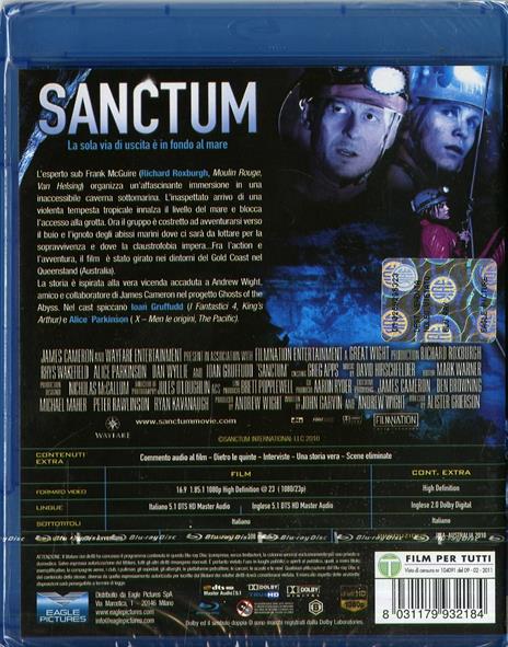 Sanctum di Alister Grierson - Blu-ray - 2