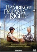 Il bambino con il pigiama a righe