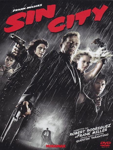Sin City di Robert Rodriguez,Frank Miller,Quentin Tarantino - DVD