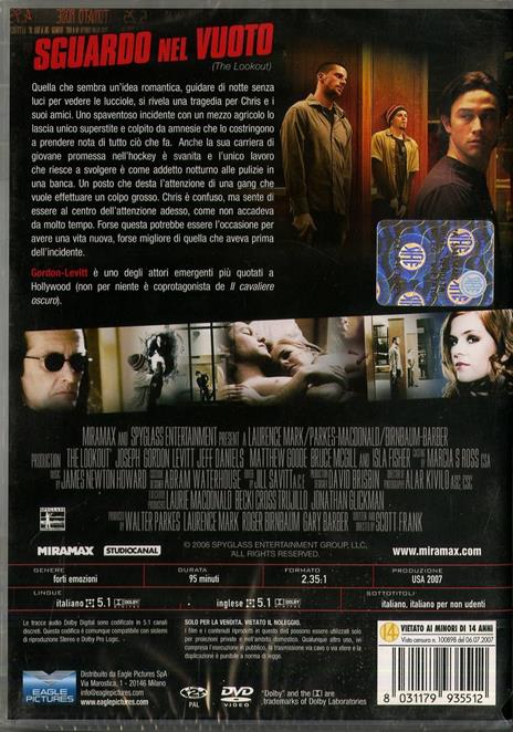 Sguardo nel vuoto di Scott Frank - DVD - 2