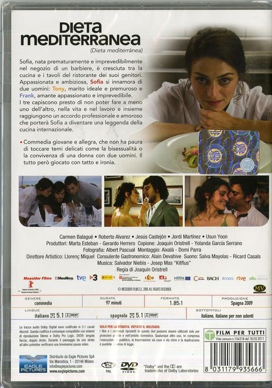 Dieta mediterranea di Joaquín Oristrell - DVD - 2