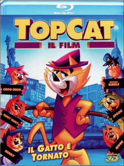Top Cat. Il film 3D<span>.</span> versione 3D di Alberto Mar - Blu-ray