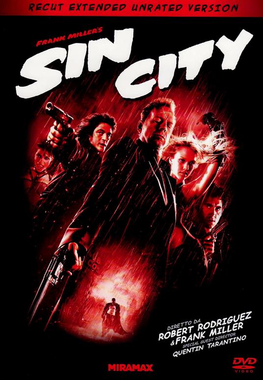 Sin City (2 DVD)<span>.</span> Unrated Special Edition di Robert Rodriguez,Frank Miller,Quentin Tarantino - DVD